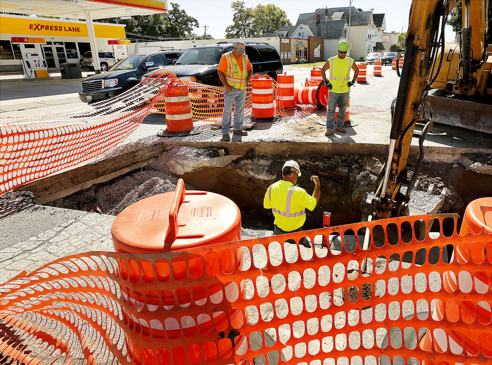 Brady Street construction